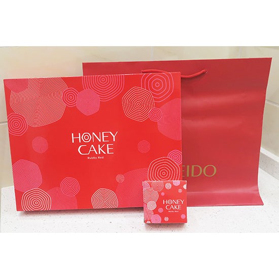 【SHISEDO 資生堂】潤紅蜂蜜香皂 100g禮盒(10入)