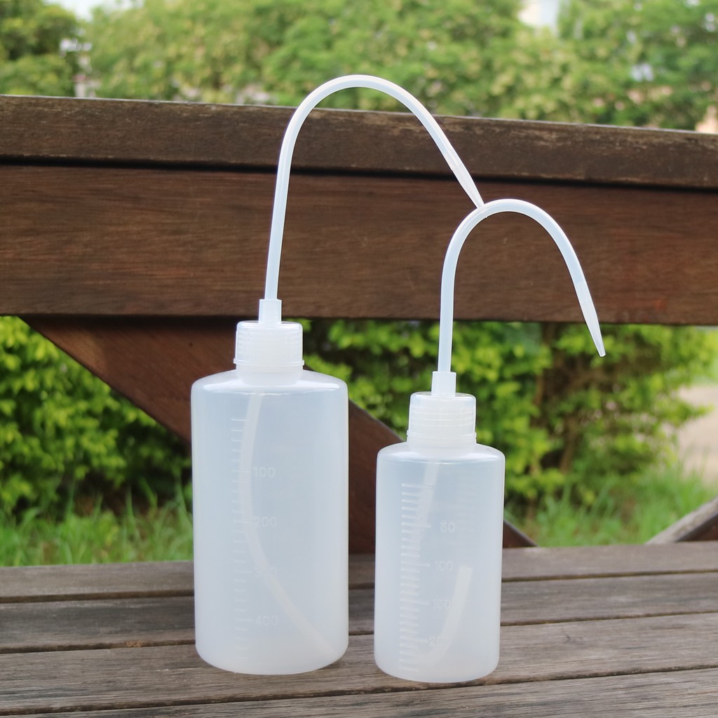 PE塑膠洗瓶 ◆ 有刻度 ◆ 內管可伸縮 ◆ GARASU實驗器材