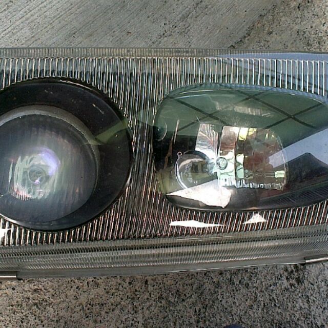 三菱LANCER VIRAGE 97-99改裝型玻璃左前大燈ㄧ顆