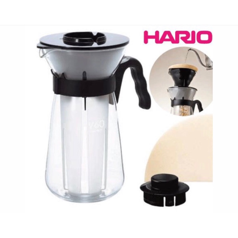HARIO V60 VIC-02B 極速冰炫風多功能耐熱咖啡壺 玻璃壺 茶壺 700ml
