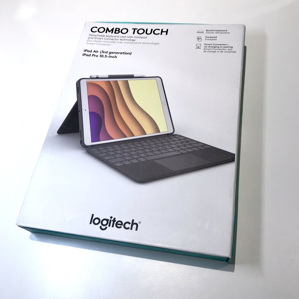 福利品 Logitech COMBO TOUCH 觸控板 iPad 9/8/7 Air3 Pro10.5