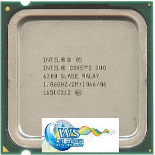 Intel Pentium E6300 2.8G 2M 1066 775腳位 CPU