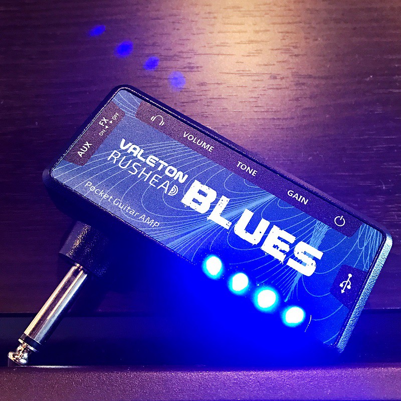 免運費 Valeton RH-2 充電 迷你 音箱 RUSHEAD BLUES 藍調 接耳機 附音源線 USB線 轉接頭