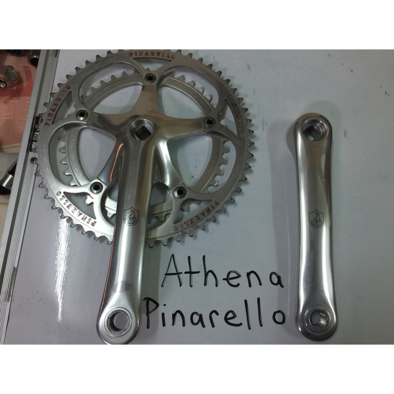 1980s Campagnolo Athena Pinarello Panto Crankset