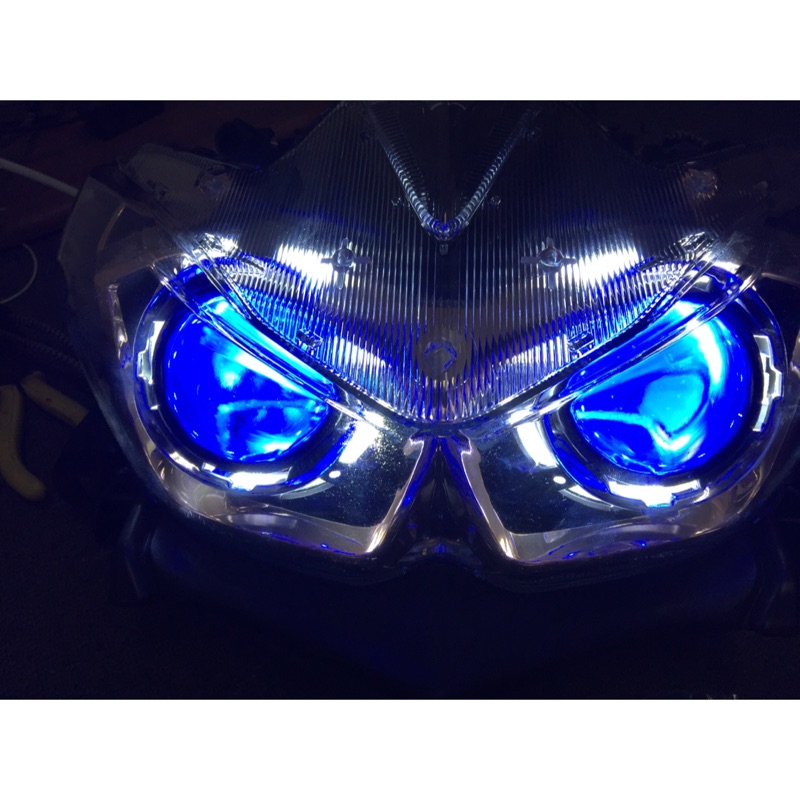 Force 2.5吋大魚眼 台製gms光型含線組45w hid 光圈 遠近魚眼燈具8000