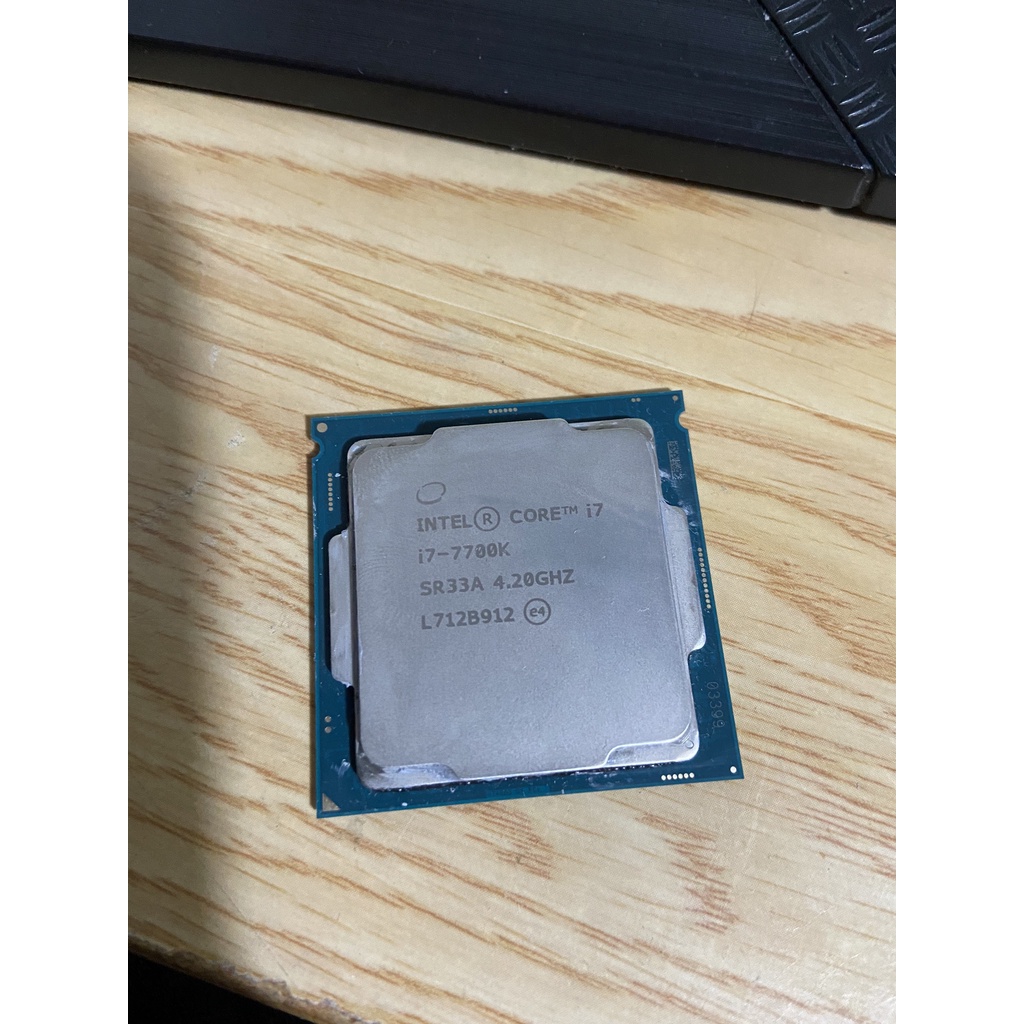 Intel i7 7700k CPU 1151 二手