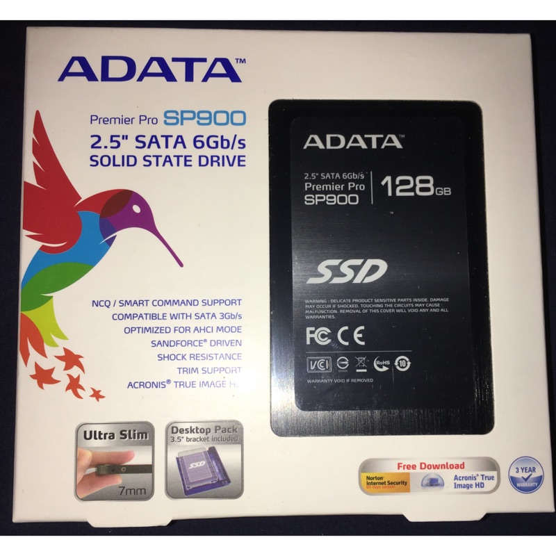 Adata sp900 128gb stat3 ssd固態硬碟 2.5