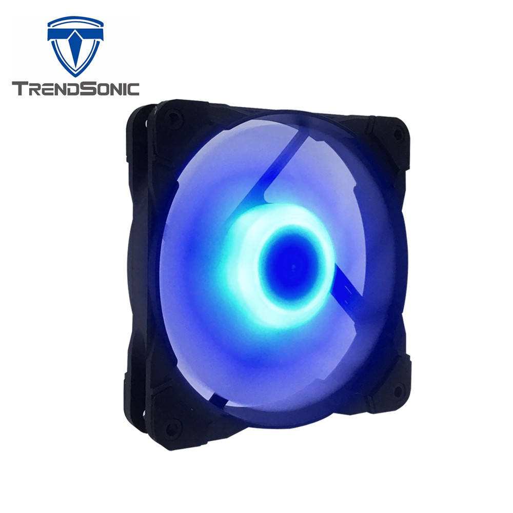 TrendSonic 紅光風扇 藍光風扇 軸心發光型藍光/紅光 機殼風扇 防震風扇