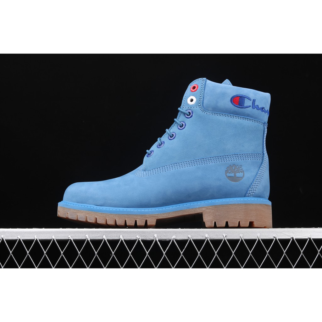 blue champion timberlands