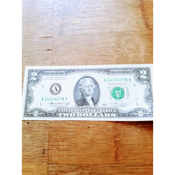 2元美金2元美元1976年  2003   2013星星 星際鈔