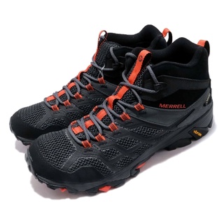 =CodE= MERRELL MOAB FST 2 MID GTX GORE-TEX防水登山野跑鞋(黑紅)ML77485