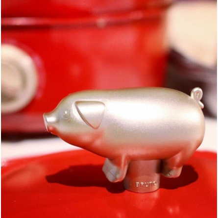 【日本BRUNO】電烤盤/調理鍋 裝飾旋鈕 -- 招財金豬款 pig