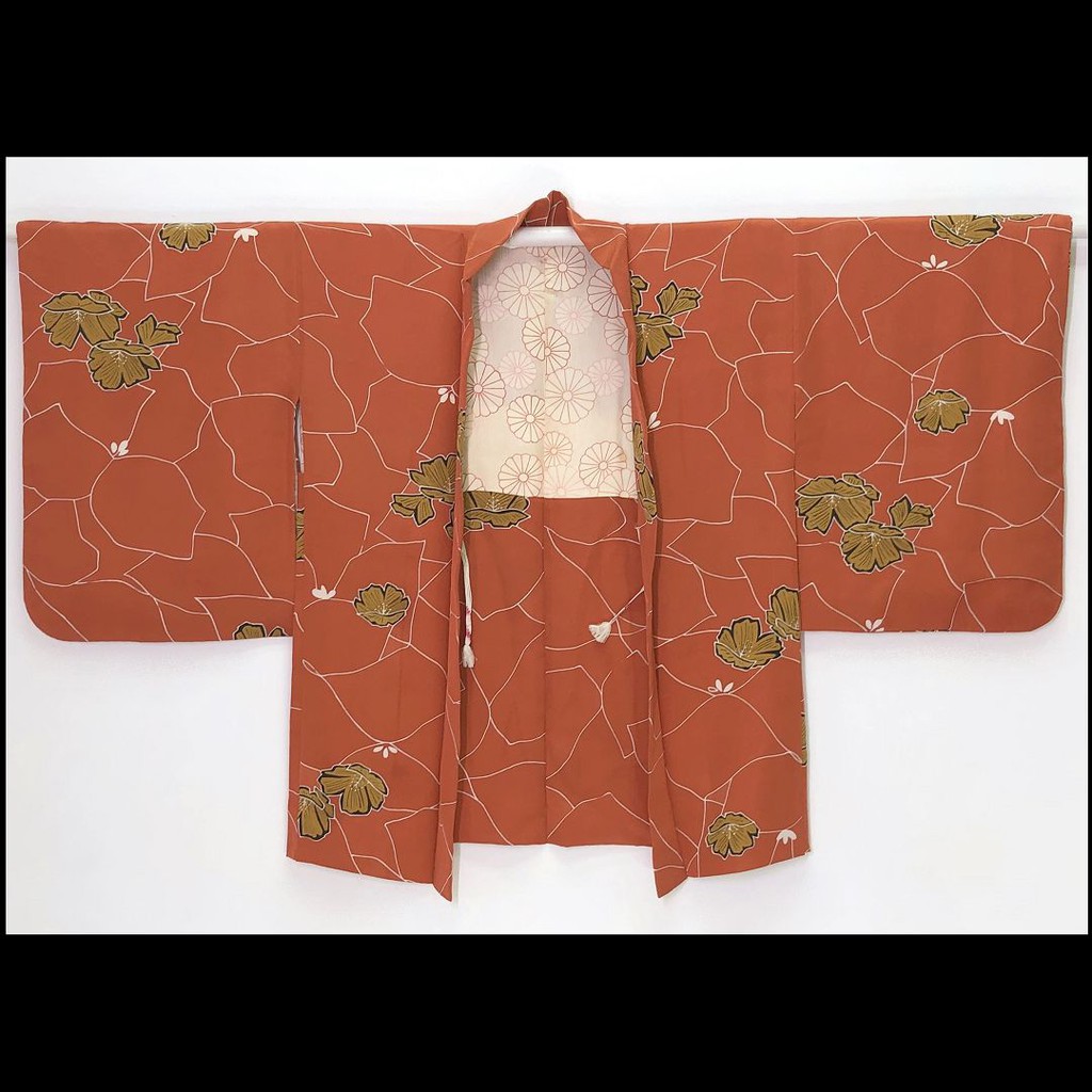 茶 日本和服道中着羽織短外套5 765 蝦皮購物