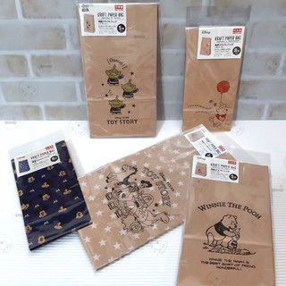 迪士尼 正版 包裝袋 紙袋 收納袋 禮物袋 玩具總動員 維尼 小豬 三眼怪 米奇 大創 代購 現貨 ALL.MY GOD