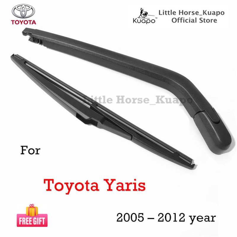 豐田 Kuapo 後雨刮器 Toyota Yaris Toyota Yaris 2005 至 2012 年(套裝/柄/刀
