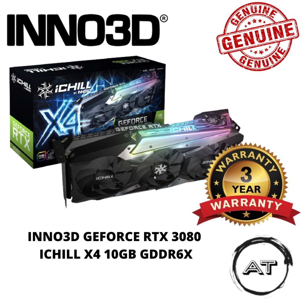 Inno3d GEFORCE RTX 3080 iCHILL X4 10GB GDDR6X