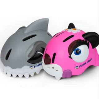 飛鷹Zoo動物兒童安全帽頭盔 一體式成型 直排輪 單車 滑板安全帽子