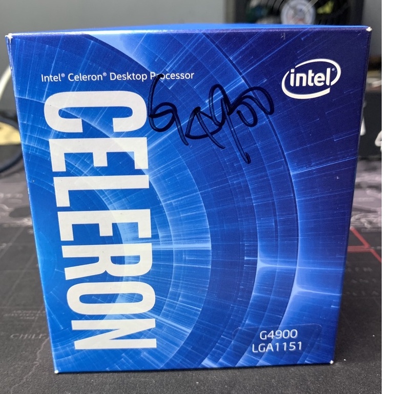 【保固至2022/03/06】Intel Celeron G4900 CPU 處理器 1151腳位