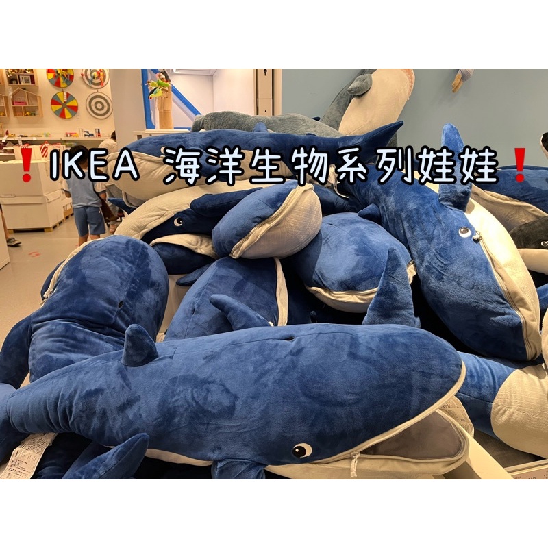 ❗️IKEA海洋生物系列娃娃❗️IKEA藍鯨 IKEA虎鯨 IKEA海龜 IKEA鯨魚