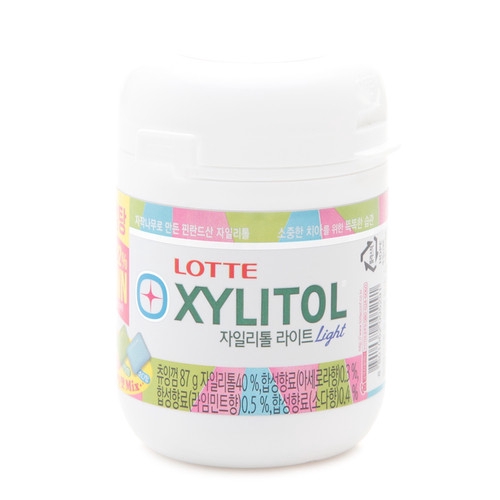 Lotte樂天 Xylitol口香糖罐裝 Light 韓國直送 蝦皮商城 Line購物