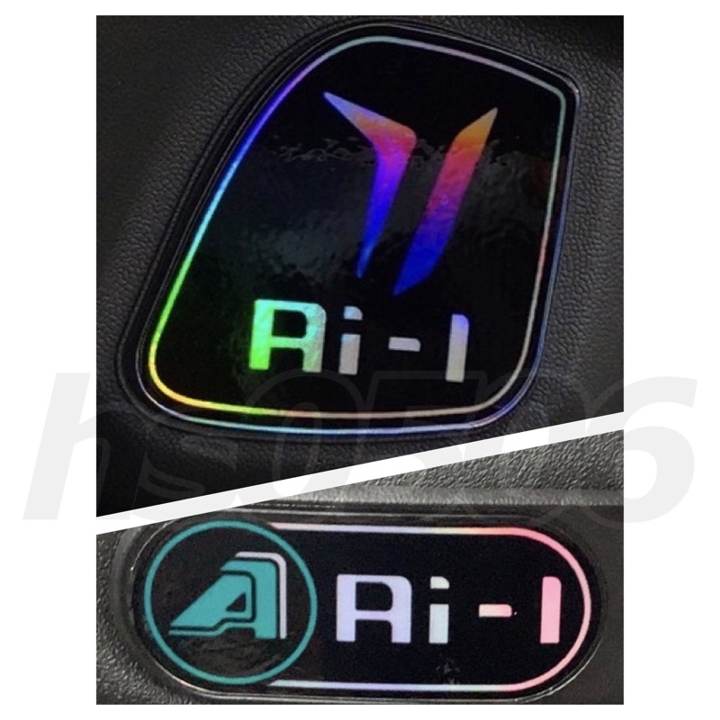 🔥Ai 1 Ai3 感應 貼紙🔥彩虹 鑰匙套 車尾貼 感應貼 IQ 儀表貼 彩貼 鑰匙