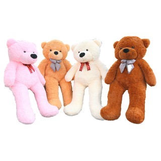 110cm 幸福手工泰迪熊 大型布偶 四種顏色 腳底可繡字 小熊家族 泰迪熊專賣店
