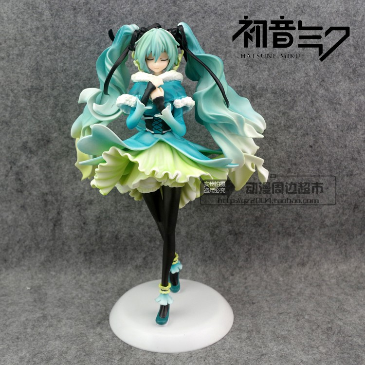 Vocaloid 初音未來miku 夏雪草初音1 7 擺件模型初音手辦祖國版 蝦皮購物