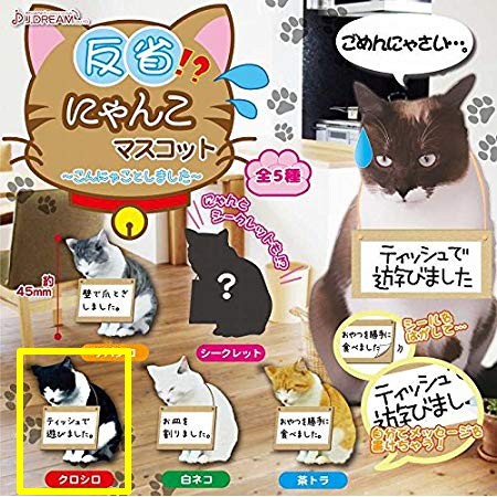 扭蛋反省貓 蝦皮購物