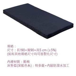 病床/醫療床專用 床墊  長190*寬90CM