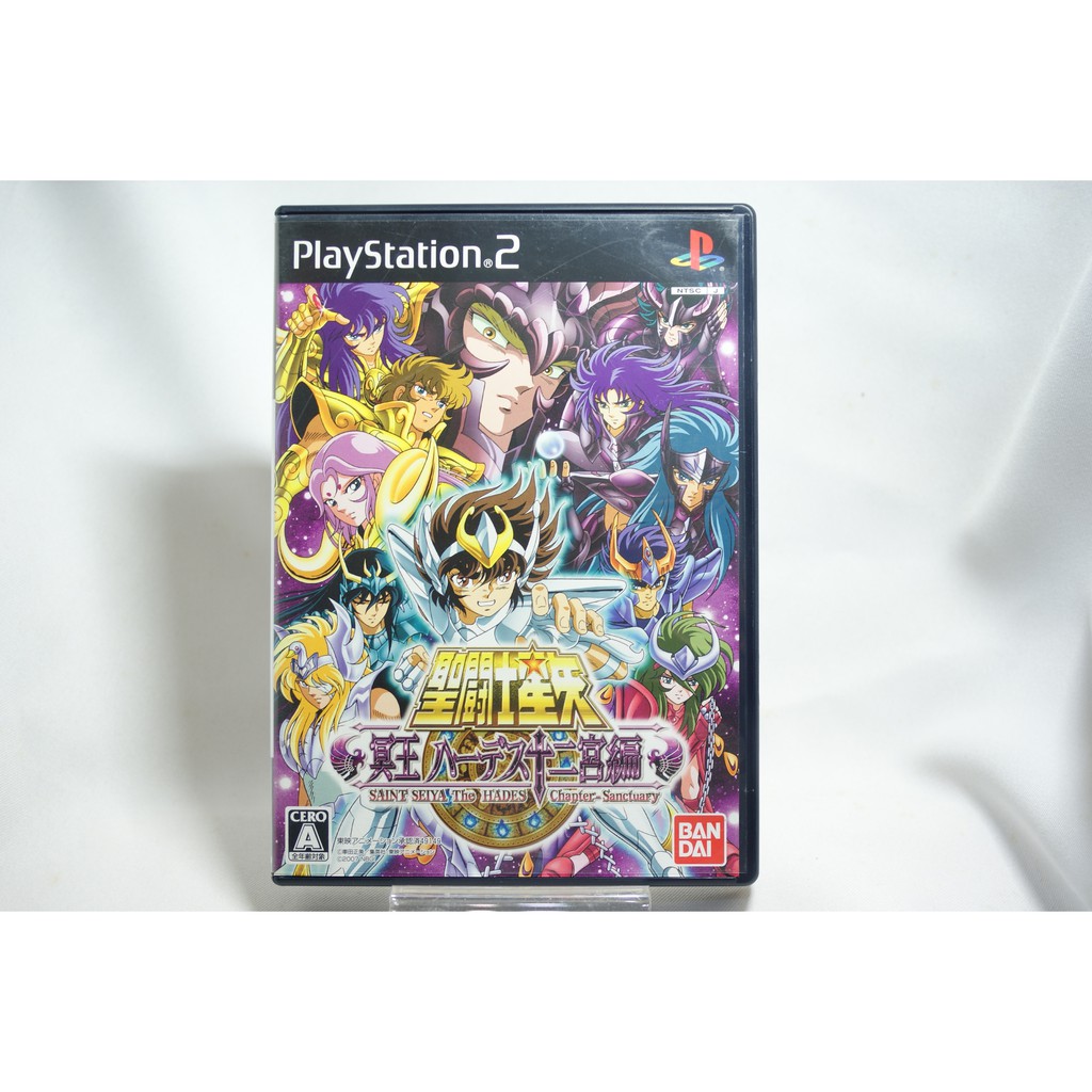 [耀西]二手 純日版 SONY PS2 聖鬥士星矢：冥王十二宮篇 含稅附發票