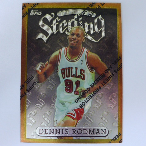 ~ Dennis Rodman ~公牛隊/籃板王/名人堂/小蟲.羅德曼  NBA球星 金屬卡 ~4