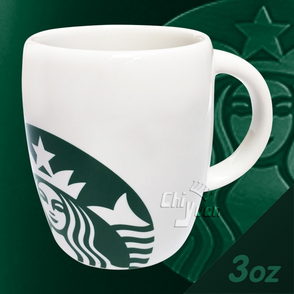 Starbucks 越南星巴克 2013 品牌經典 女神Logo 白品牌 白女神 馬克杯 酒桶杯 水桶杯 3oz