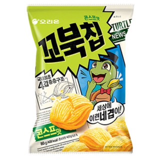 【預購】Orion好麗友烏龜餅乾玉米濃湯家庭號160