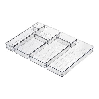 透明抽屜盒 收納盒 分隔收納【333家居鞋館】日用品