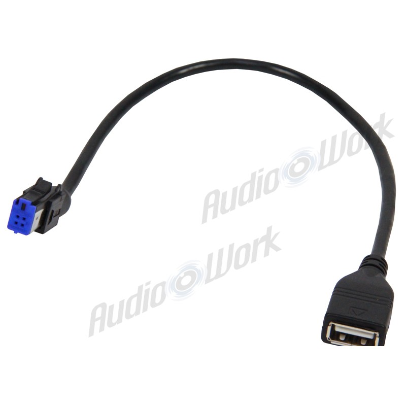 AudioWork NISSAN 裕隆車系通用 USB線 NNUSB01 公頭 市售主機轉接線組