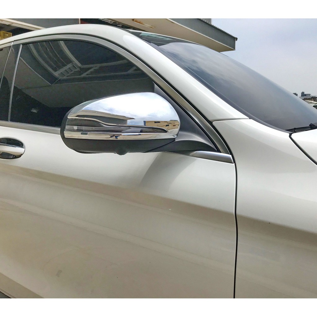 IDFR ODE Benz GLC-C253 Coupe 20-up 鍍鉻後視鏡飾蓋