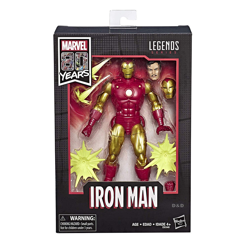 Hasbro 漫威 傳奇80周年 漫畫版 鋼鐵人 漫威 Marvel Legends