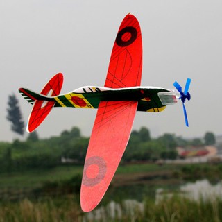 熱銷- DIY拼圖玩具小玩具組裝模型手投擲小滑翔機