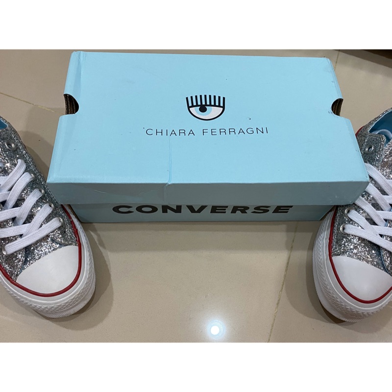 （售出）Chiara Ferragni x Converse 聯名 帆布鞋