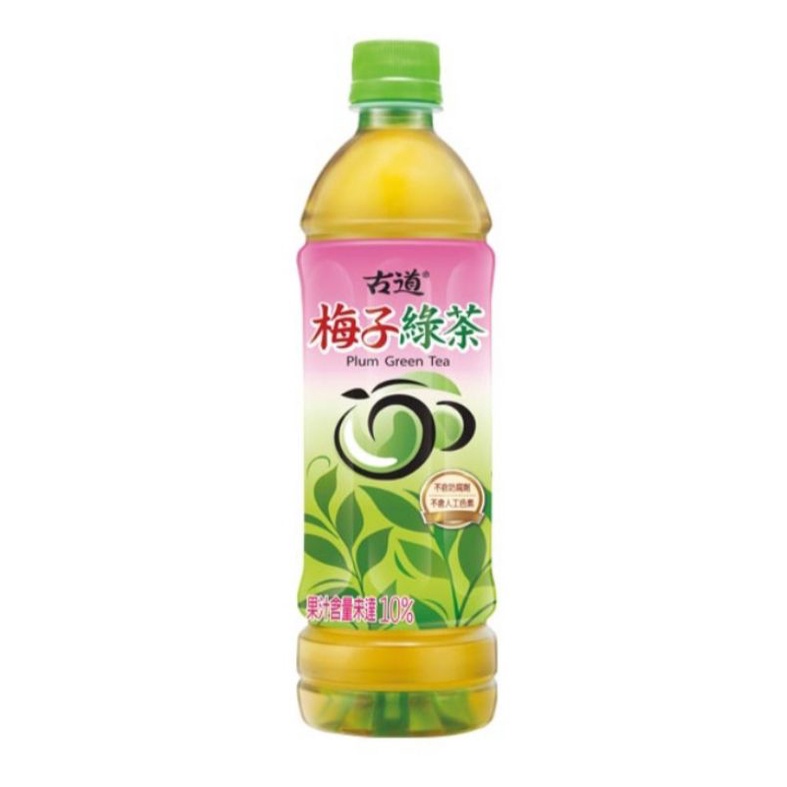 古道梅子綠茶600ml (24入)
