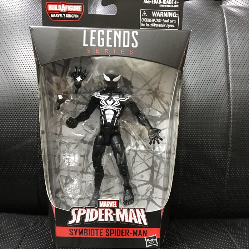 （卡司 正版現貨）Marvel legends 6吋 黑蜘蛛人 猛毒 共生 蜘蛛人 漫威 金霸王套 (無baf)