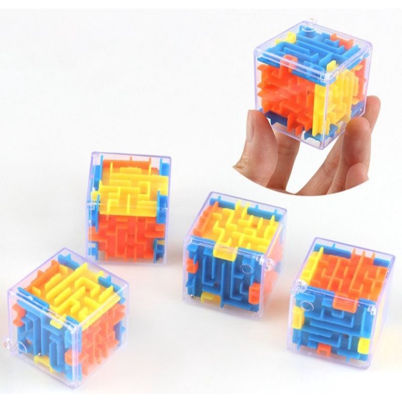 💕雙寶媽💕 3D迷宮 迷宮 立體 益智 走珠魔方 立體迷宮 六面迷宮 益智玩具 減壓 魔術方塊