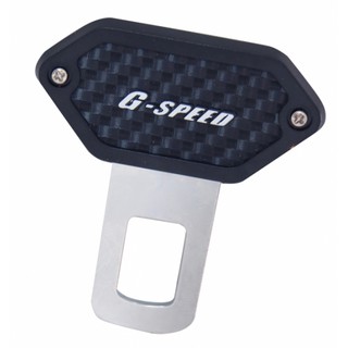 車之嚴選 cars go 汽車用品【PR-52】G-SPEED 碳纖紋 安全帶消音扣 插銷 臺灣製造