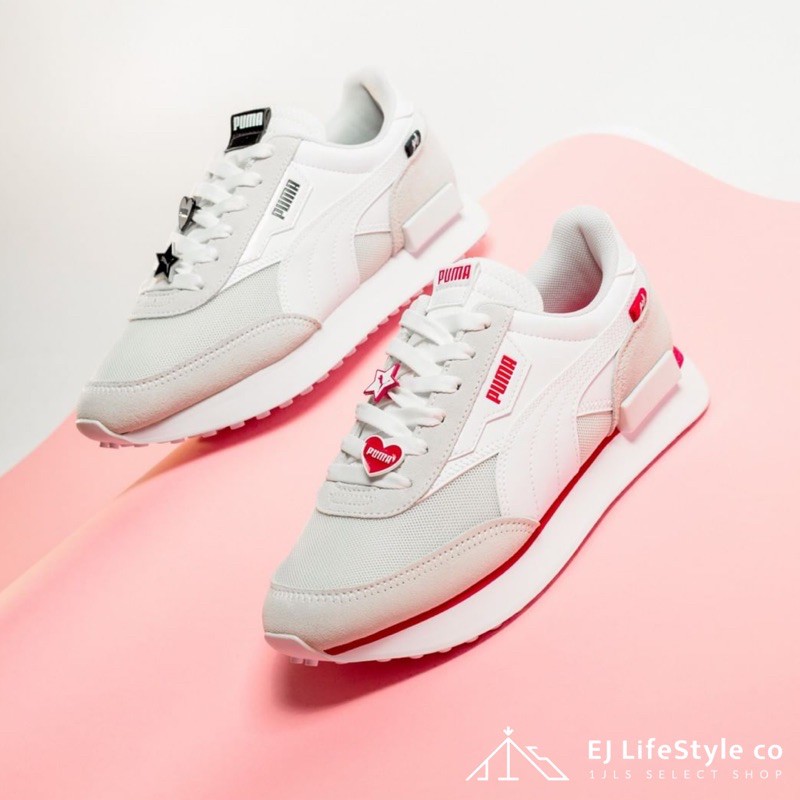 -EJ- PUMA Future Rider Galentines Wn’s 白 復古 情人節 女款 38012102