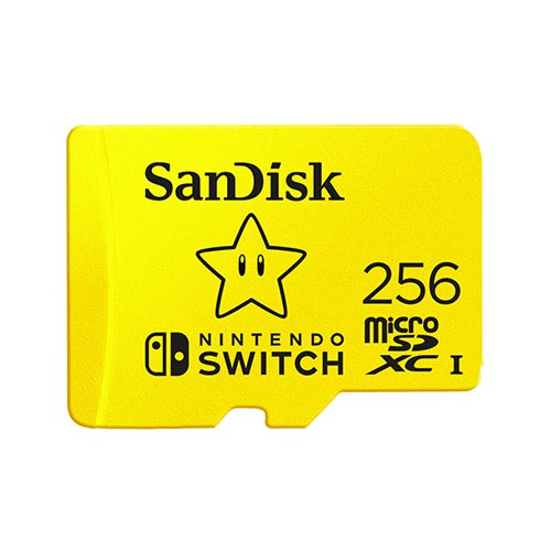 SanDisk Nintendo Switch 專用 microSDXC UHS-I(U3)256GB記憶卡(公【愛買】
