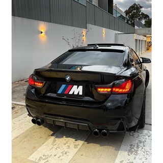 寶馬 BMW F32 F36 M版MP版 碳纖維後下巴 4系列 M-TECH SPORT雙邊單出89款 雙邊四出76款 #7