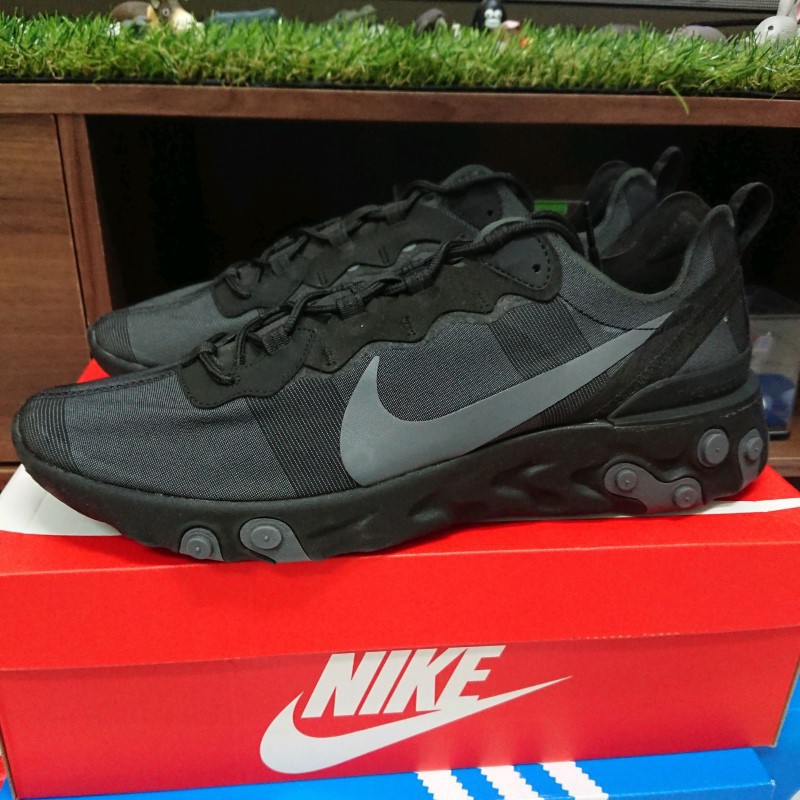 nike epic react 55 triple black