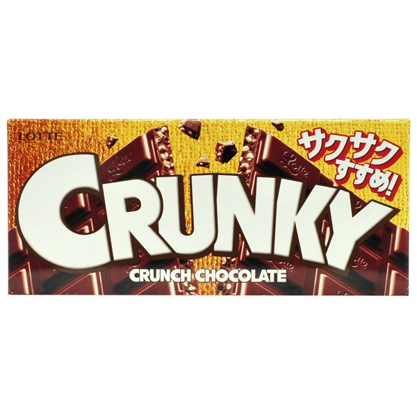 日本代購現貨區 9月帶回 Lotte Crunky 巧克力