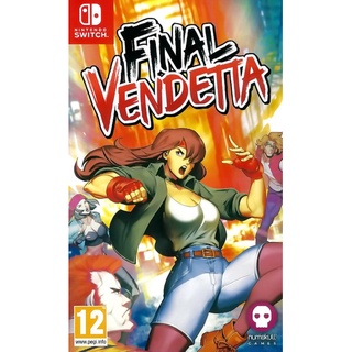 【全新未拆】任天堂 SWITCH NS 終極復仇 橫向卷軸動作遊戲 FINAL VENDETTA 中文版【台中恐龍電玩】