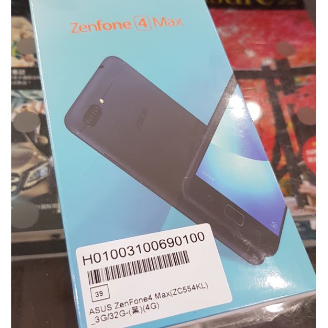 Asus ZenFone4 Max (ZC554KL) 全新 未拆封 黑 3G/32G